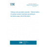 UNE EN ISO 6769:2023 Vitreous and porcelain enamels - Determination of surface scratch hardness according to the Mohs scale (ISO 6769:2022)