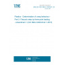 UNE EN ISO 899-2:2003/A1:2015 Plastics - Determination of creep behaviour - Part 2: Flexural creep by three-point loading - Amendment 1 (ISO 899-2:2003/Amd 1:2015)