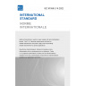 IEC 61558-2-14:2022 - Safety of transformers, reactors, power supply units and combinations thereof - Part 2-14: Particular requirements and tests for variable transformers and power supply units incorporating variable transformers for general applications