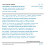 CSN P CEN/TS 15531-5 - Public transport - Service interface for real-time information relating to public transport operations - Part 5: Functional service interfaces situation exchange: Situation exchange