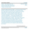 CSN EN ISO 16000-9 - Indoor air - Part 9: Determination of the emission of volatile organic compounds from samples of building products and furnishing - Emission test chamber method