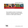 BS EN ISO 18562-3:2024 Biocompatibility evaluation of breathing gas pathways in healthcare applications Tests for emissions of volatile organic substances