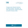 UNE EN 2591-6403:2001 Aerospace series. Elements of electrical and optical connection. Test methods. Part 6403: Optical elements. Vibrations (Endorsed by AENOR in February of 2002.)