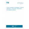 UNE ISO 2878:2013 Rubber, vulcanized or thermoplastic — Antistatic and conductive products — Determination of electrical resistance