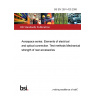 BS EN 2591-420:2006 Aerospace series. Elements of electrical and optical connection. Test methods Mechanical strength of rear accessories