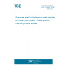 UNE EN 885:2005 Chemicals used for treatment of water intended for human consumption - Polyaluminium chloride hydroxide silicate