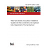 PD CEN/TR 12952-17:2024 Water-tube boilers and auxiliary installations Guideline for the involvement of an inspection body independent of the manufacturer