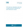 UNE 55125:1981 FATS AND OILS. SENSORIAL ANALYSIS. CLASSIFICATION OF REFINED OILS WITH THE AID OF A SCALE