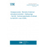 UNE EN 4529-001:2006 Aerospace series - Elements of electrical and optical connection - Sealing plugs - Part 001: Technical specification (Endorsed by AENOR in July of 2006.)