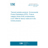 UNE EN 16783:2024 Thermal insulation products - Environmental Product Declarations (EPD) - Product Category Rules (PCR) complementary to EN 15804 for factory made and in-situ formed products