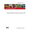 BS EN 15551:2022 Railway applications. Railway rolling stock. Buffers