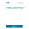 UNE EN IEC 63522-8:2024 Electrical relays - Tests and measurements - Part 8: Timing (Endorsed by Asociación Española de Normalización in January of 2025.)