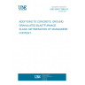 UNE 83497:1996 EX ADDITIONS TO CONCRETE. GROUND GRANULATED BLASTFURNACE SLAGS. DETEMINATION OF MANGANESE CONTENT.