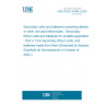 UNE EN IEC 61960-4:2024 Secondary cells and batteries containing alkaline or other non-acid electrolytes - Secondary lithium cells and batteries for portable applications - Part 4: Coin secondary lithium cells, and batteries made from them (Endorsed by Asociación Española de Normalización in October of 2024.)