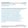 CSN EN 17887-1 - Thermal performance of buildings - In situ testing of building test structures - Part 1: Data collection for aggregate heat loss test