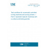 UNE ISO 13041-2:2022 Test conditions for numerically controlled turning machines and turning centres — Part 2: Geometric tests for machines with a vertical workholding spindle