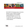 23/30467379 DC BS EN 2997-012 Aerospace series. Connectors, electrical, circular, coupled by threaded ring, fire-resistant or non fire-resistant, operating temperatures - 65 °C to 175 °C continuous, 200 °C continuous, 260 °C peak Jam-nut for jam-nut receptacles - Product standard