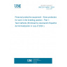 UNE EN 14404-1:2024 Personal protective equipment - Knee protectors for work in the kneeling position - Part 1: Test methods (Endorsed by Asociación Española de Normalización in July of 2024.)