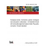 BS EN 4640-003:2008 Aerospace series. Connectors, optical, rectangular, rack and panel, multicontact, 1,25 diameter ferrule, with removable alignment sleeve holder Plug optical connector. Product standard