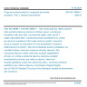 CSN IEC 60884-1 - Plugs and socket-outlets for household and similar purposes - Part 1: General requirements