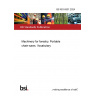 BS ISO 6531:2024 Machinery for forestry. Portable chain-saws. Vocabulary