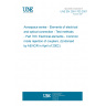 UNE EN 2591-703:2001 Aerospace series - Elements of electrical and optical connection - Test methods - Part 703: Electrical elements - Common mode rejection of couplers. (Endorsed by AENOR in April of 2002.)