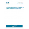 UNE ISO 14016:2023 Environmental management — Guidelines on the assurance of environmental reports.