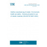 UNE EN ISO/ASTM 52931:2023 Additive manufacturing of metals - Environment, health and safety - General principles for use of metallic materials (ISO/ASTM 52931:2023)