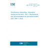 UNE EN ISO 17651-1:2024 Simultaneous interpreting - Interpreters’ working environment - Part 1: Requirements and recommendations for permanent booths (ISO 17651-1:2024)