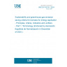 UNE EN 16214-1:2024 Sustainability and greenhouse gas emission saving criteria for biomass for energy applications - Principles, criteria, indicators and verifiers - Part 1: Terminology (Endorsed by Asociación Española de Normalización in December of 2024.)