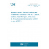 UNE EN 3155-052:2007 Aerospace series - Electrical contacts used in elements of connection - Part 052: Contacts, electrical, male 052, type A, crimp, class S - Product standard (Endorsed by AENOR in June of 2007.)