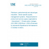 UNE EN ISO 29001:2020/A1:2024 Petroleum, petrochemical and natural gas industries - Sector-specific quality management systems - Requirements for product and service supply organizations - Amendment 1: Climate action changes (ISO 29001:2020/Amd 1:2024) (Endorsed by Asociación Española de Normalización in October of 2024.)