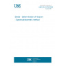 UNE EN 10178:2025 Steels - Determination of niobium - Spectrophotometric method