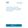 UNE EN 17970:2025 Ductile iron pipes - Push-in joints for ductile iron pipe systems - Resistance against root penetration - Requirements and test methods