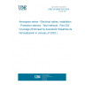 UNE EN 6059-203:2024 Aerospace series - Electrical cables, installation - Protection sleeves - Test methods - Part 203: Coverage (Endorsed by Asociación Española de Normalización in January of 2025.)