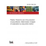 BS ISO 4764:2024 Plastics. Polyols for use in the production of polyurethanes. Determination of degree of unsaturation by using iodine method