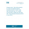 UNE EN 3660-007:2010 Aerospace series - Cable outlet accessories for circular and rectangular electrical and optical connectors - Part 007: Cable outlet, self-locking, style C, 90°, shielded (cone grounding), unsealed with clamp strain relief - Product standard (Endorsed by AENOR in June of 2010.)