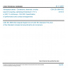 CSN EN 3646-002 - Aerospace series - Connectors, electrical, circular, bayonet coupling, operating temperature 175 °C or 200 °C continuous - Part 002: Specification of performance and contact arrangements