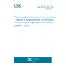 UNE EN ISO 4671:2022 Rubber and plastics hoses and hose assemblies - Methods of measurement of the dimensions of hoses and the lengths of hose assemblies (ISO 4671:2022)