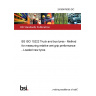 24/30476093 DC BS ISO 15222 Truck and bus tyres - Method for measuring relative wet grip performance - Loaded new tyres