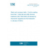 UNE EN ISO 7623:2022 Steel cord conveyor belts - Cord-to-coating bond test - Initial test and after thermal treatment (ISO 7623:2022) (Endorsed by Asociación Española de Normalización in January of 2023.)