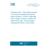 UNE EN 3660-022:2008 Aerospace series - Cable outlet accessories for circular and rectangular electrical and optical connectors - Part 022: Cable outlet, style A, straight, composite, unsealed, with cable tie strain relief - Product standard (Endorsed by AENOR in June of 2008.)