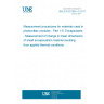 UNE EN 62788-1-5:2017 Measurement procedures for materials used in photovoltaic modules - Part 1-5: Encapsulants - Measurement of change in linear dimensions of sheet encapsulation material resulting from applied thermal conditions