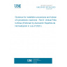 UNE EN IEC 63132-6:2023 Guidance for installation procedures and tolerances of hydroelectric machines - Part 6: Vertical Pelton turbines (Endorsed by Asociación Española de Normalización in July of 2023.)