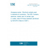 UNE EN 3155-059:2006 Aerospace series - Electrical contacts used in elements of connection - Part 059: Contacts, electrical, coaxial, size 16, female, type D, solder, class R Product standard (Endorsed by AENOR in March of 2007.)