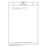 DIN 21901 Beiblatt 3 Bergmännisches Risswerk - Aufbau und Übersicht der Normen - Stichwortverzeichnis