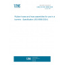 UNE EN ISO 6806:2024 Rubber hoses and hose assemblies for use in oil burners - Specification (ISO 6806:2024)