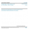 CSN EN 3475-704 - Aerospace series - Cables, electrical, aircraft use - Test methods - Part 704: Flexibility