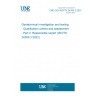 UNE CEN ISO/TS 24283-2:2024 Geotechnical investigation and testing - Qualification criteria and assessment - Part 2: Responsible expert (ISO/TS 24283-2:2022)