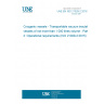 UNE EN ISO 21029-2:2016 Cryogenic vessels - Transportable vacuum insulated vessels of not more than 1 000 litres volume - Part 2: Operational requirements (ISO 21029-2:2015)